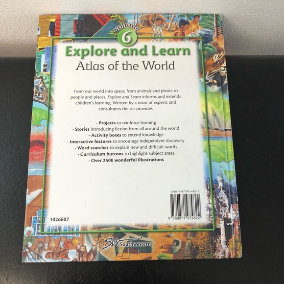 Explore & Learn Atlas of the World - Picture 2 of 7